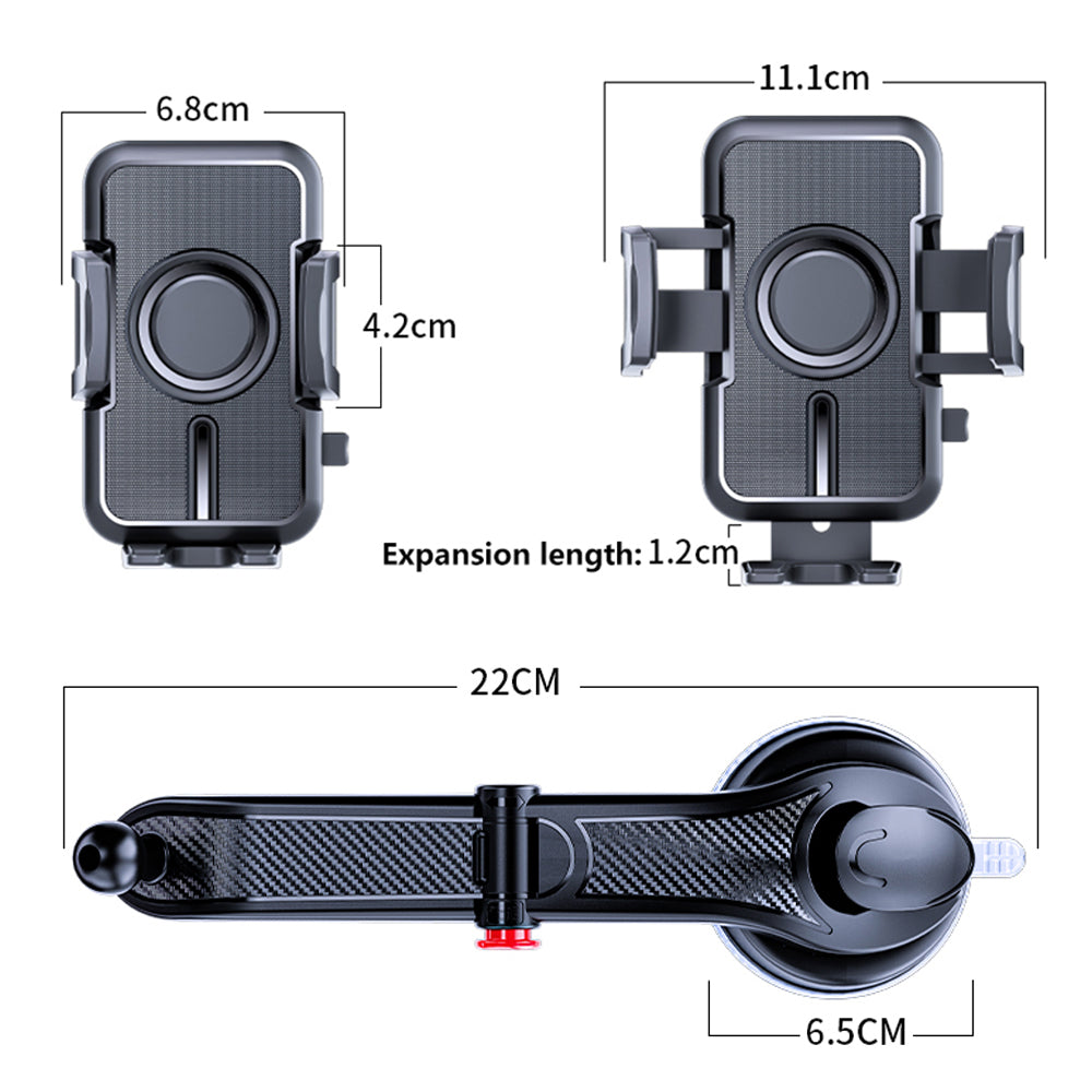 Car Suction Cup Phone Holder Air Vent Dashboard Windshield Phone Mount Car Suction Cup Phone Holder Air Vent Dashboard Windshield Phone Mount